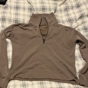 Athleta Seasoft 1/4 Zip Pullover